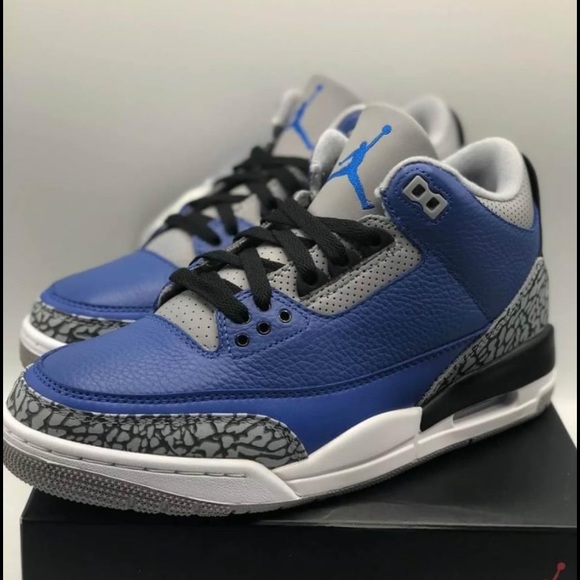 Jordan | Shoes | Jordan 3s Varsity Royal Blue | Poshmark